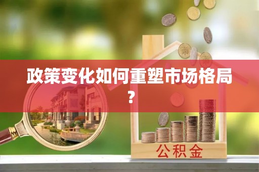 新庄政策变化如何重塑市场格局？